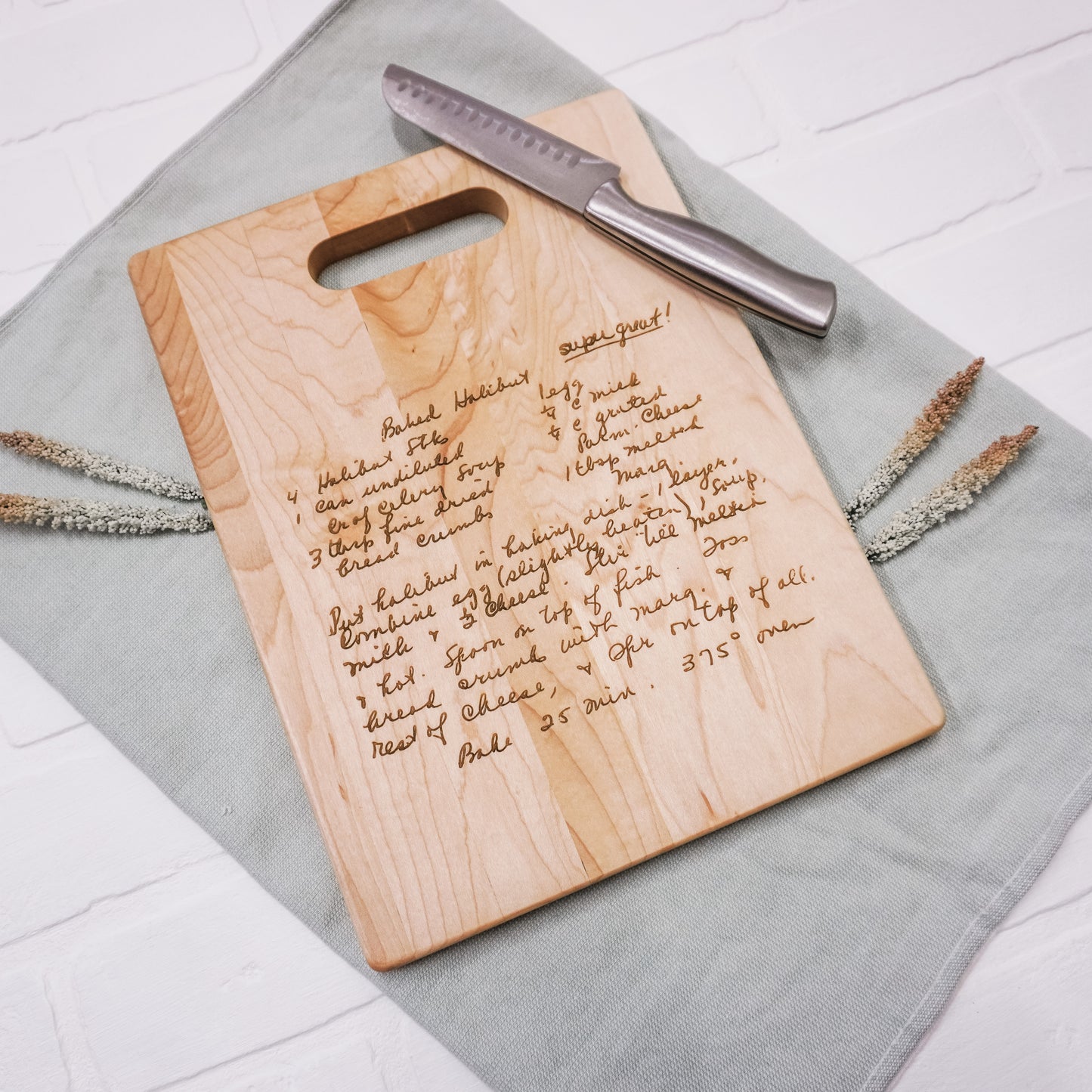 Engraved Cutting Board *LOCAL PICK UP ONLY*