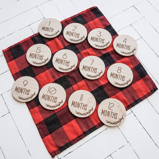 Spruce Sprig Month Milestone Set