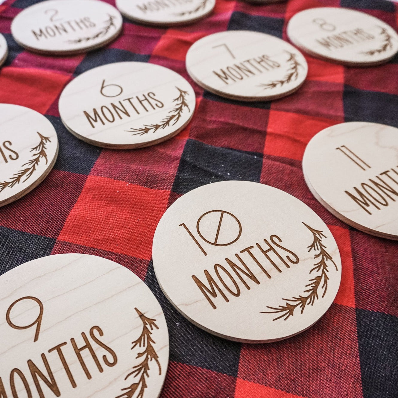 Spruce Sprig Month Milestone Set