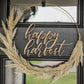 Happy Harvest Wreath Sign