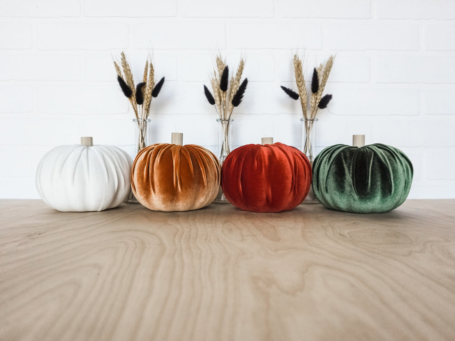 Velvet Pumpkins