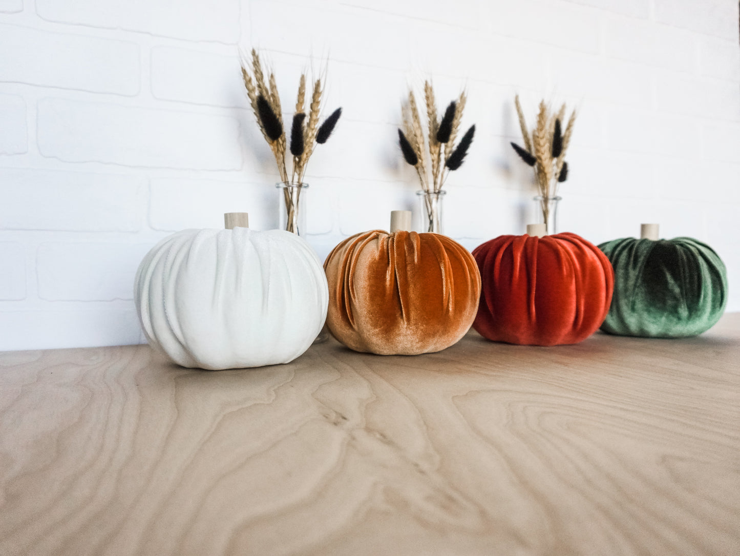 Velvet Pumpkins