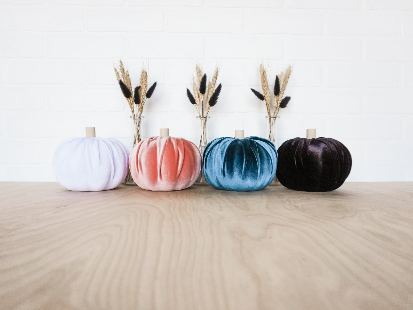 Velvet Pumpkins