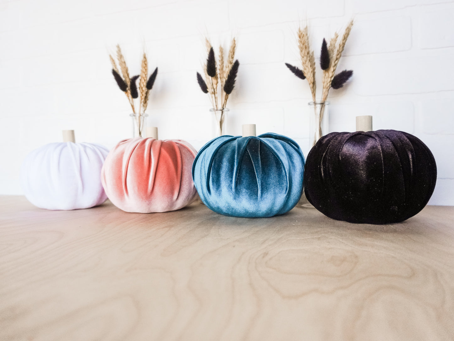 Velvet Pumpkins