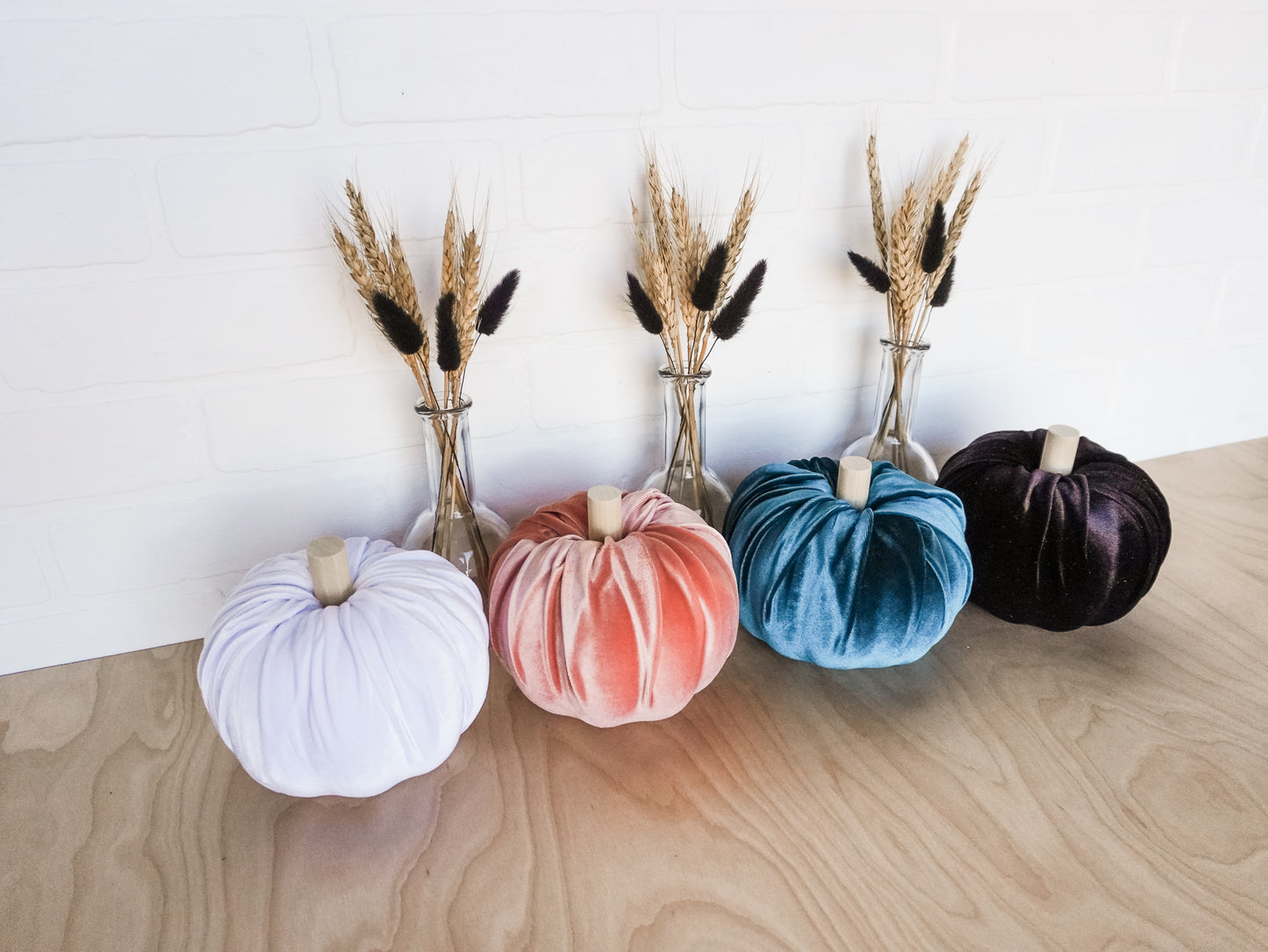 Velvet Pumpkins