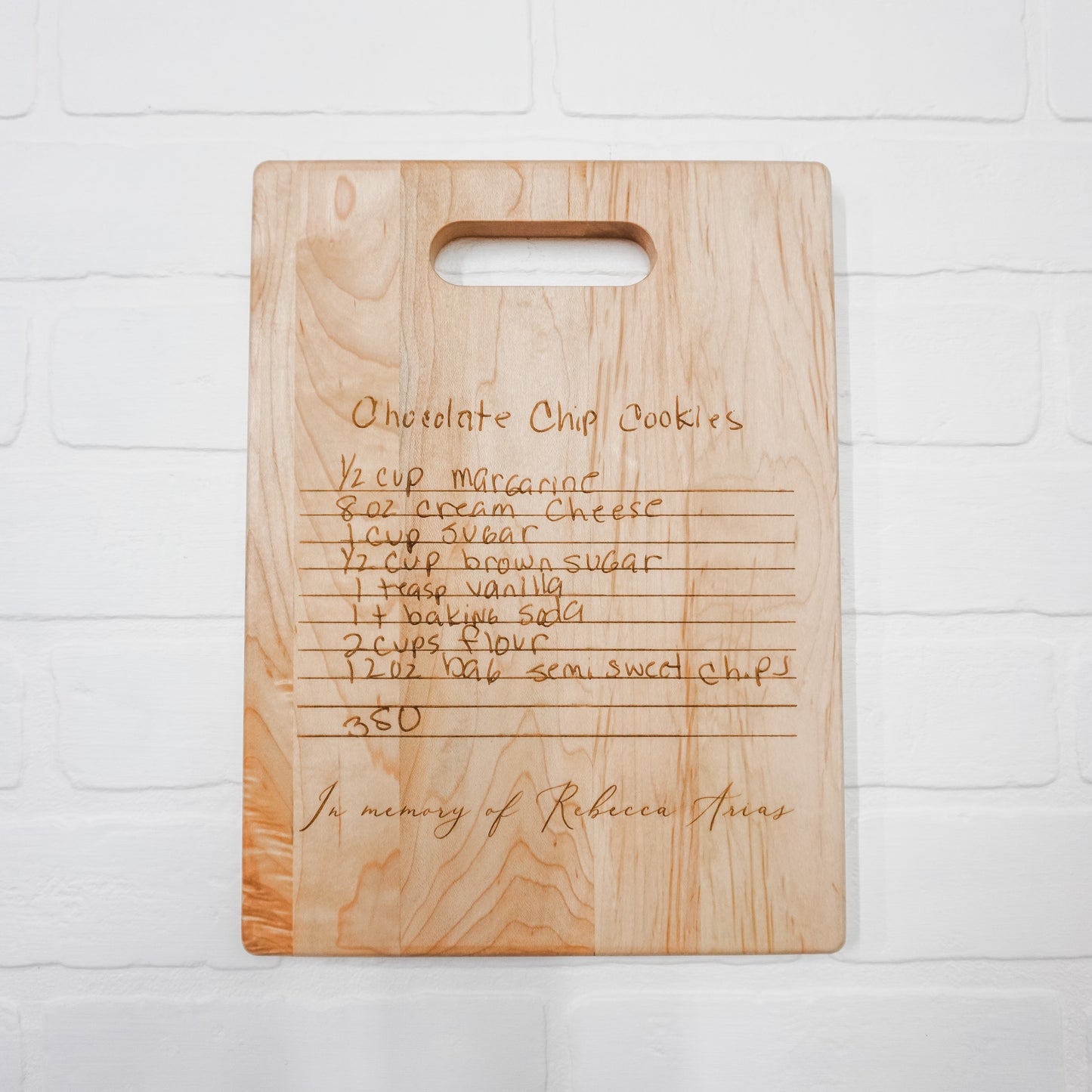 Engraved Cutting Board