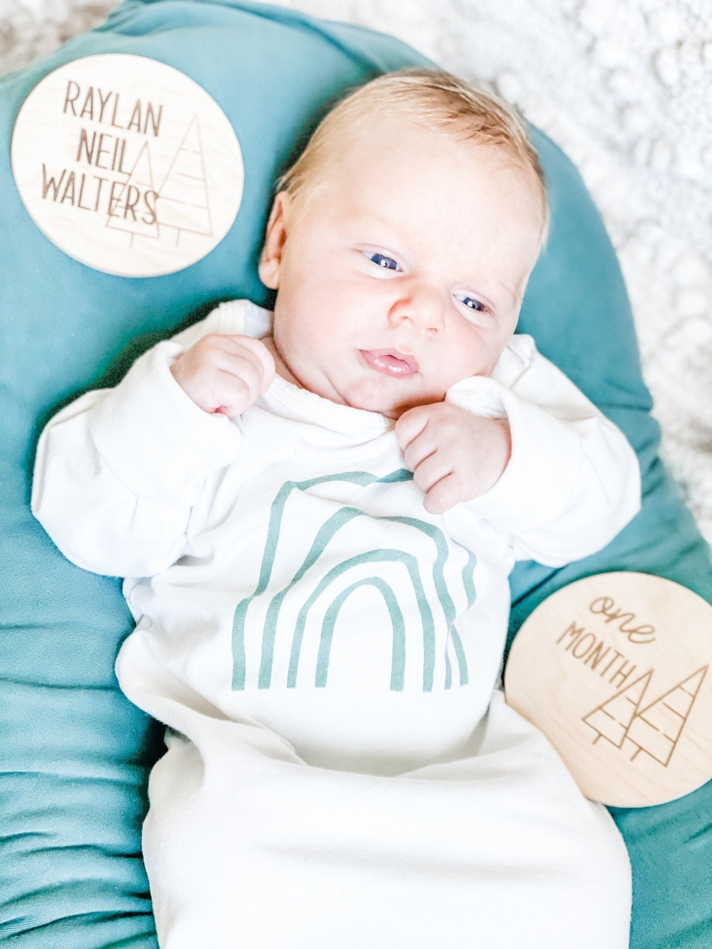 Woodland Month Milestone Set - 12 months